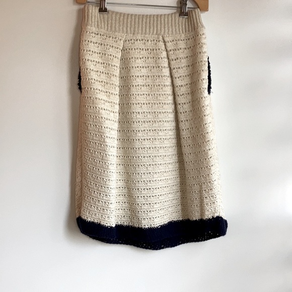 Valentino Women's Cream  Skirt - Picture 2 of 7